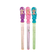 Mermaid Bubble Wand 36cm, Assorted Colours